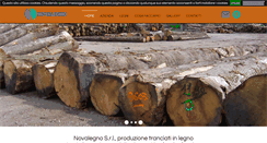 Desktop Screenshot of novalegnosrl.com