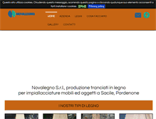 Tablet Screenshot of novalegnosrl.com